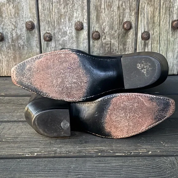 Lucchese 1883 “Savannah” Women's Cowboy Boots in Classic Black - Picture 7 of 8